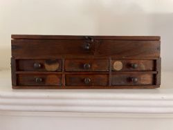 ANTIQUE WATCHMAKERS DRAWERS