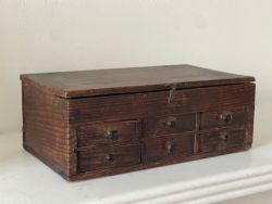 ANTIQUE WATCHMAKERS BOX