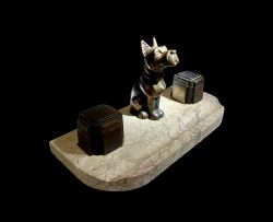ART DECO FRENCH INKWELL