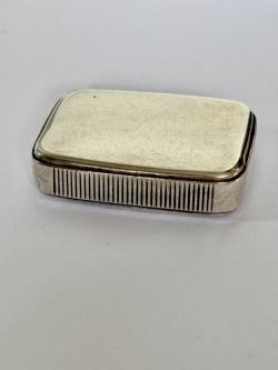 VICTORIAN SILVER GILT NOVELTY TRICK VESTA CASE A J ZIMMERMAN 1899