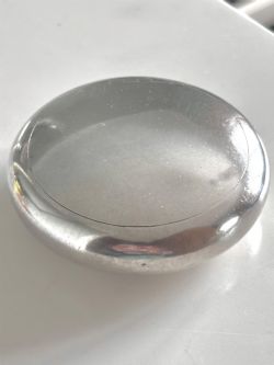 EDWARDIAN SILVER SQUEEZE TOBACCO BOX MAPPIN WEBB SHEFFIELD 1907