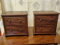 PAIR OF VICTORIAN TABLE TOP CHESTS