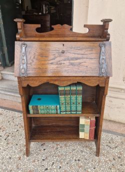 ARTS AND CRAFTS OAK BUREAUX