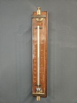 UNUSUAL NEGRETTI AND ZAMBRA ADJUSTABLE ANGLE THERMOMETER