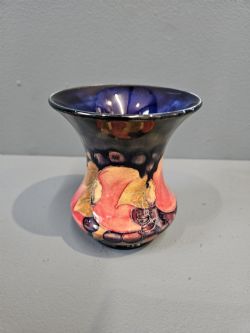 MOORCROFT POMEGRANATE FLARED RIM VASE