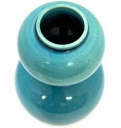 RARE BURMANTOFT'S POTTERY VASE