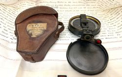EARLY 20THC PRISMATIC COMPASS BY P ORR MADRAS