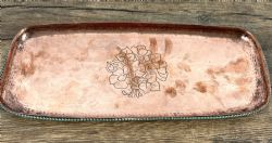 HUGH WALLIS ARTS CRAFTS COPPER TRAY