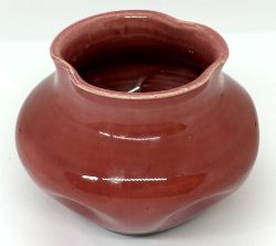 SMALL BURMANTOFTS POTTERY VASE