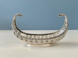 ANTIQUE NOVELTY SOLID SILVER SWEET DISH