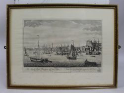 SET OF FOUR HISTORIC LONDON ENGRAVINGS AFTER 18THCENTURY ORIGINALS