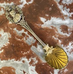 FINE ANTIQUE SILVER SPOON WITH NAPOLEON CREST