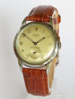 GENTS 1950S CYMA TRIPLEX WRIST WATCH