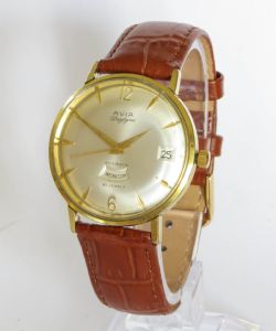 GENTS 1960S AVIA DAYTYME WRIST WATCH