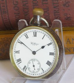 ANTIQUE WALTHAM POCKET WATCH 1915