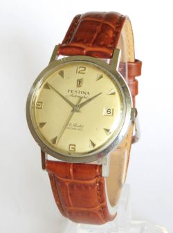 GENTS 1950S FESTINA AUTOMATIC WRIST WATCH