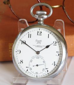 ANTIQUE 1920S LIMIT NO 2 POCKET WATCH LLANDUDNO