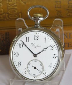 ANTIQUE LONGINES POCKET WATCH 1918