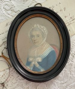 SMALL PASTEL PORTRAIT CIRCA 1800