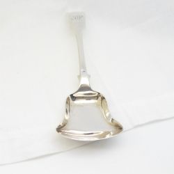 ANTIQUE SILVER SUGAR SHOVEL HALLMARKED NEWCASTLE 1841 JOHN WALTON